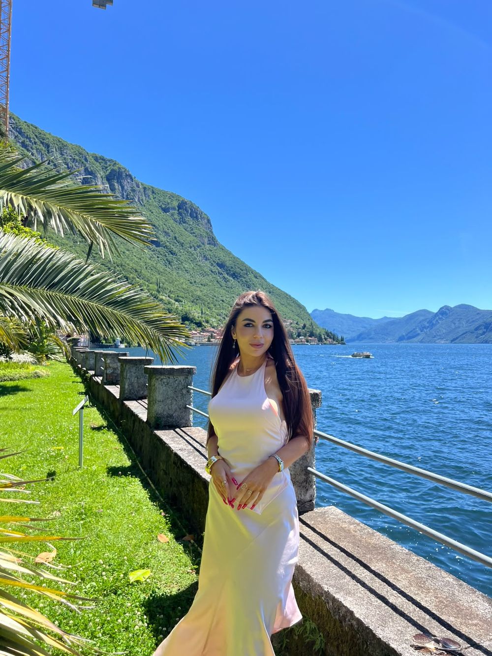 Liliia by Lake Como